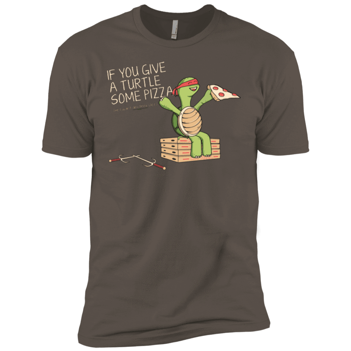 T-Shirts Warm Grey / X-Small Give a Turtle Men's Premium T-Shirt