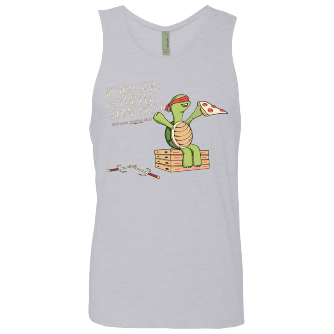 T-Shirts Heather Grey / Small Give a Turtle Men's Premium Tank Top
