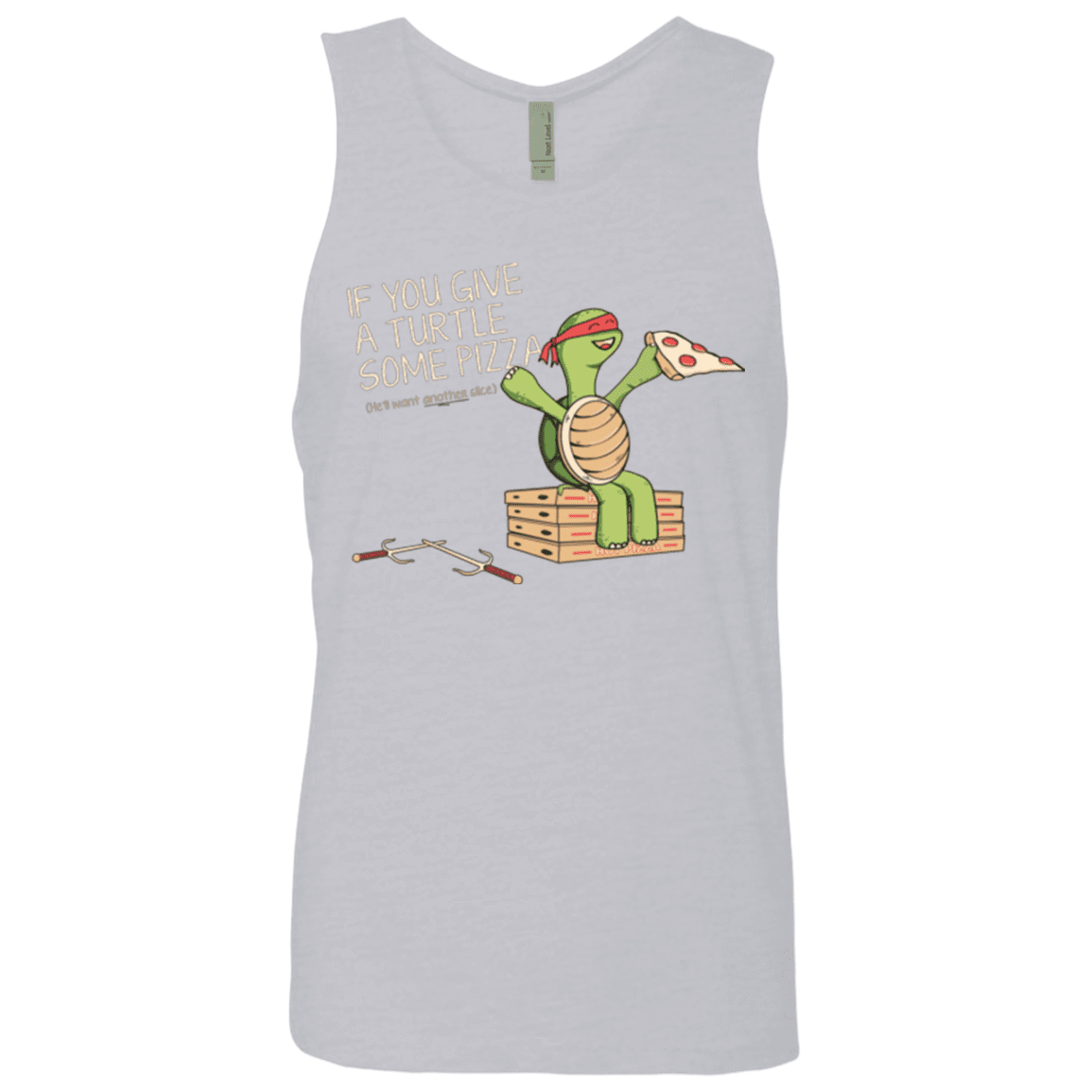 T-Shirts Heather Grey / Small Give a Turtle Men's Premium Tank Top