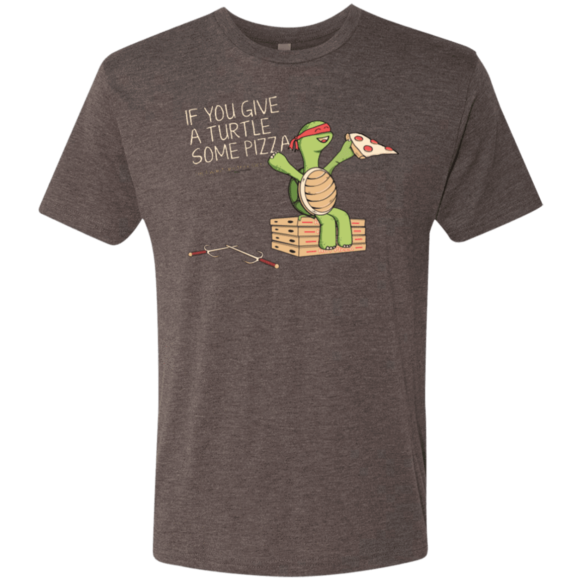 T-Shirts Macchiato / Small Give a Turtle Men's Triblend T-Shirt