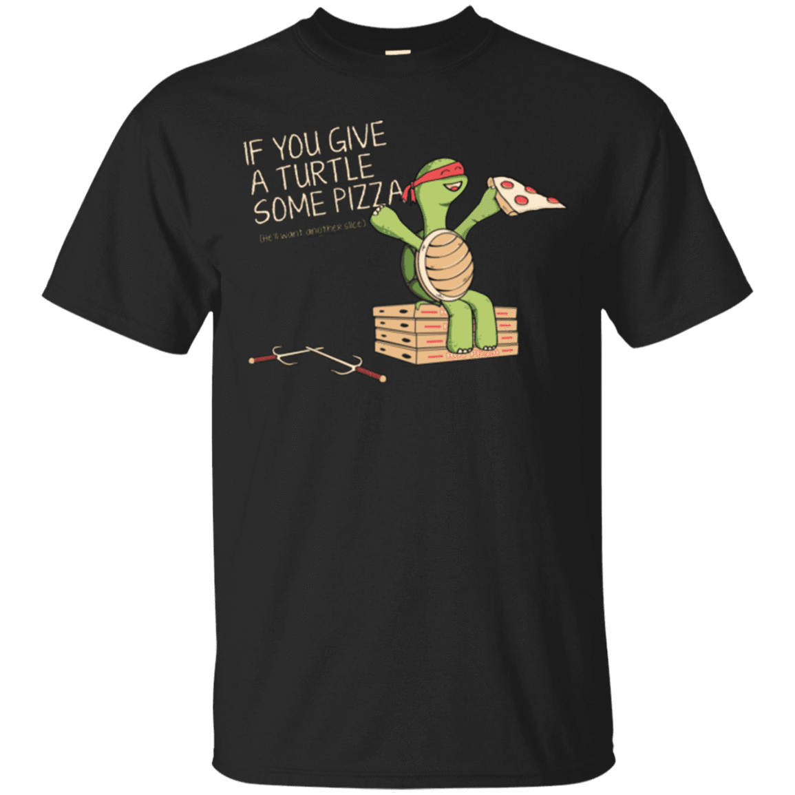 T-Shirts Black / Small Give a Turtle T-Shirt