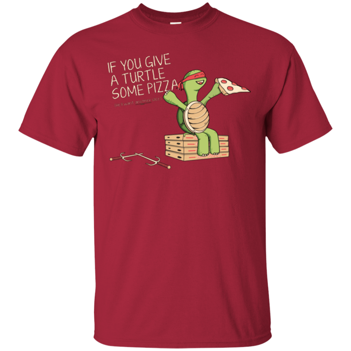 T-Shirts Cardinal / Small Give a Turtle T-Shirt