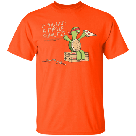 T-Shirts Orange / Small Give a Turtle T-Shirt
