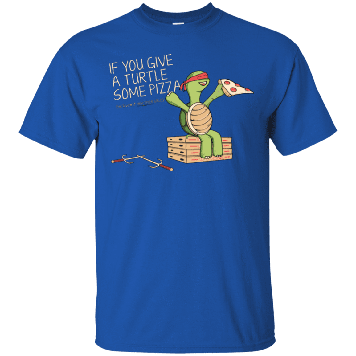 T-Shirts Royal / Small Give a Turtle T-Shirt