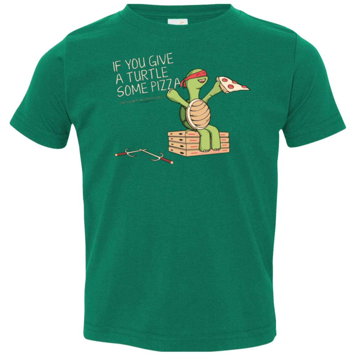 T-Shirts Kelly / 2T Give a Turtle Toddler Premium T-Shirt