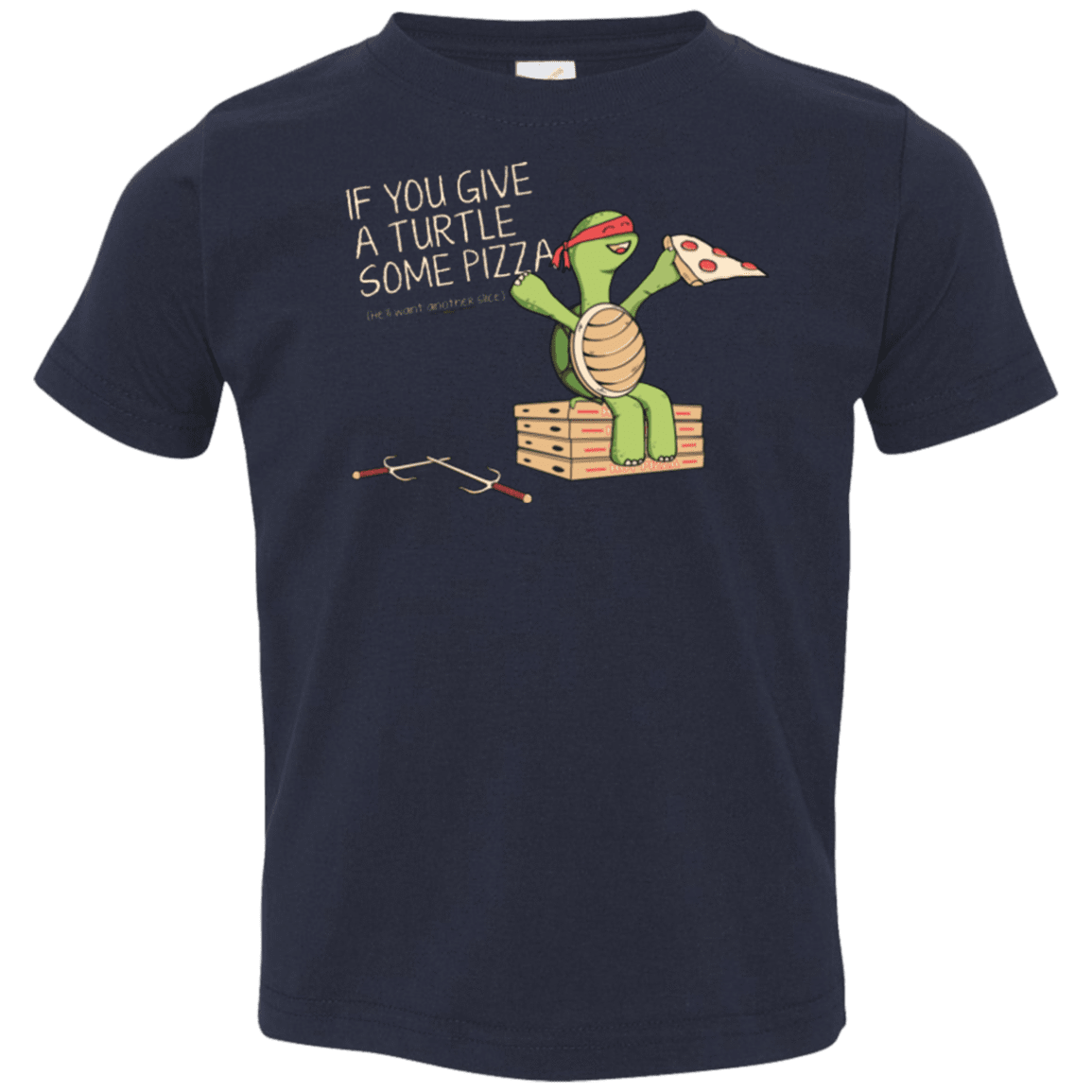 T-Shirts Navy / 2T Give a Turtle Toddler Premium T-Shirt