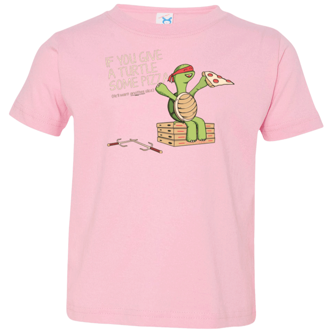 T-Shirts Pink / 2T Give a Turtle Toddler Premium T-Shirt