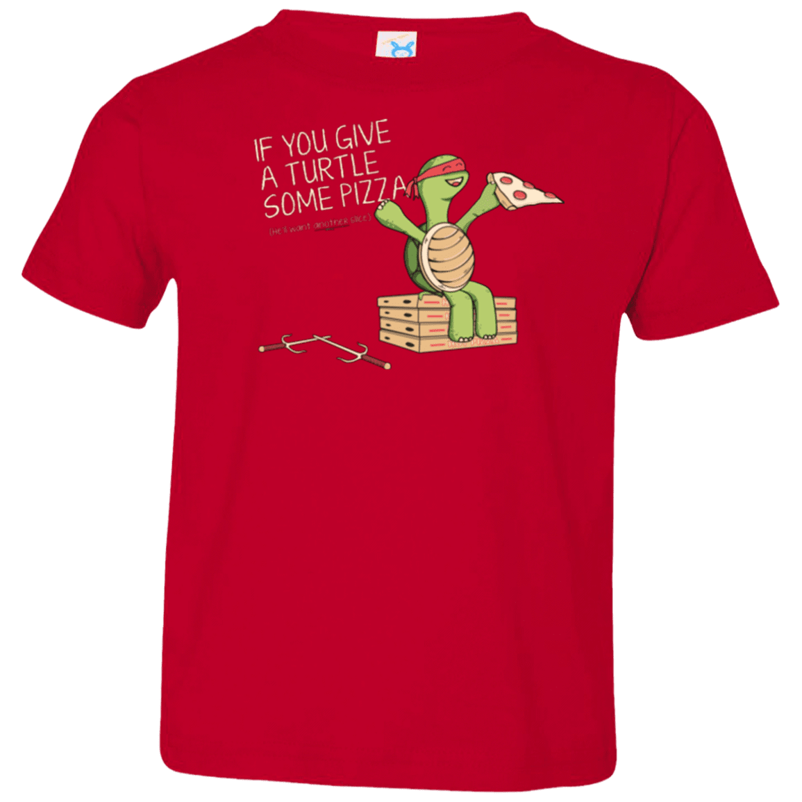 T-Shirts Red / 2T Give a Turtle Toddler Premium T-Shirt