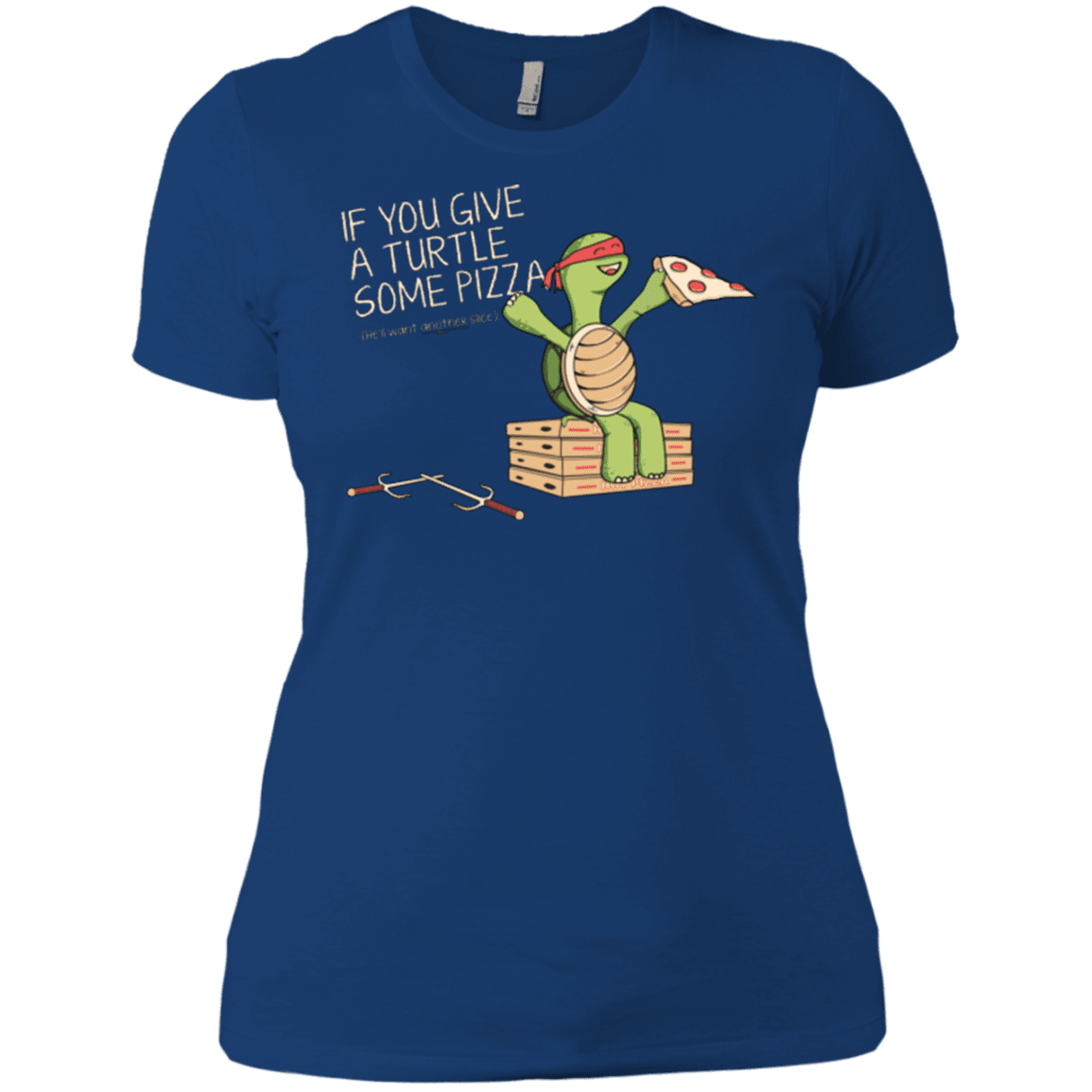 T-Shirts Royal / X-Small Give a Turtle Women's Premium T-Shirt
