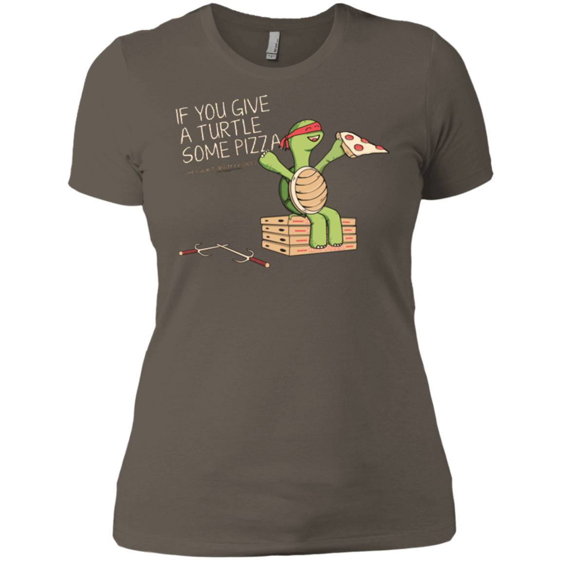 T-Shirts Warm Grey / X-Small Give a Turtle Women's Premium T-Shirt