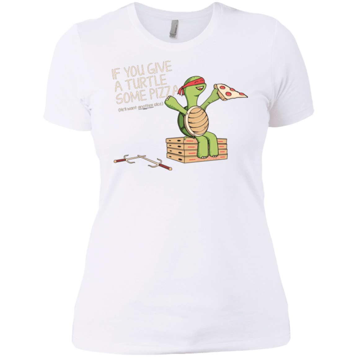 T-Shirts White / X-Small Give a Turtle Women's Premium T-Shirt