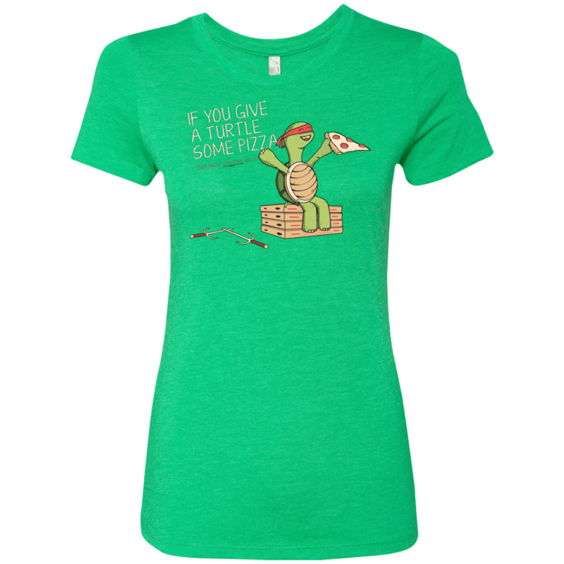 T-Shirts Envy / Small Give a Turtle Women's Triblend T-Shirt