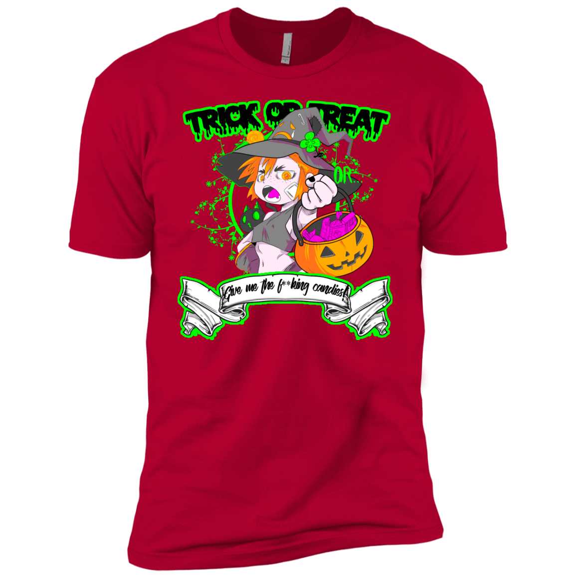 T-Shirts Red / YXS Give me the Candies Boys Premium T-Shirt