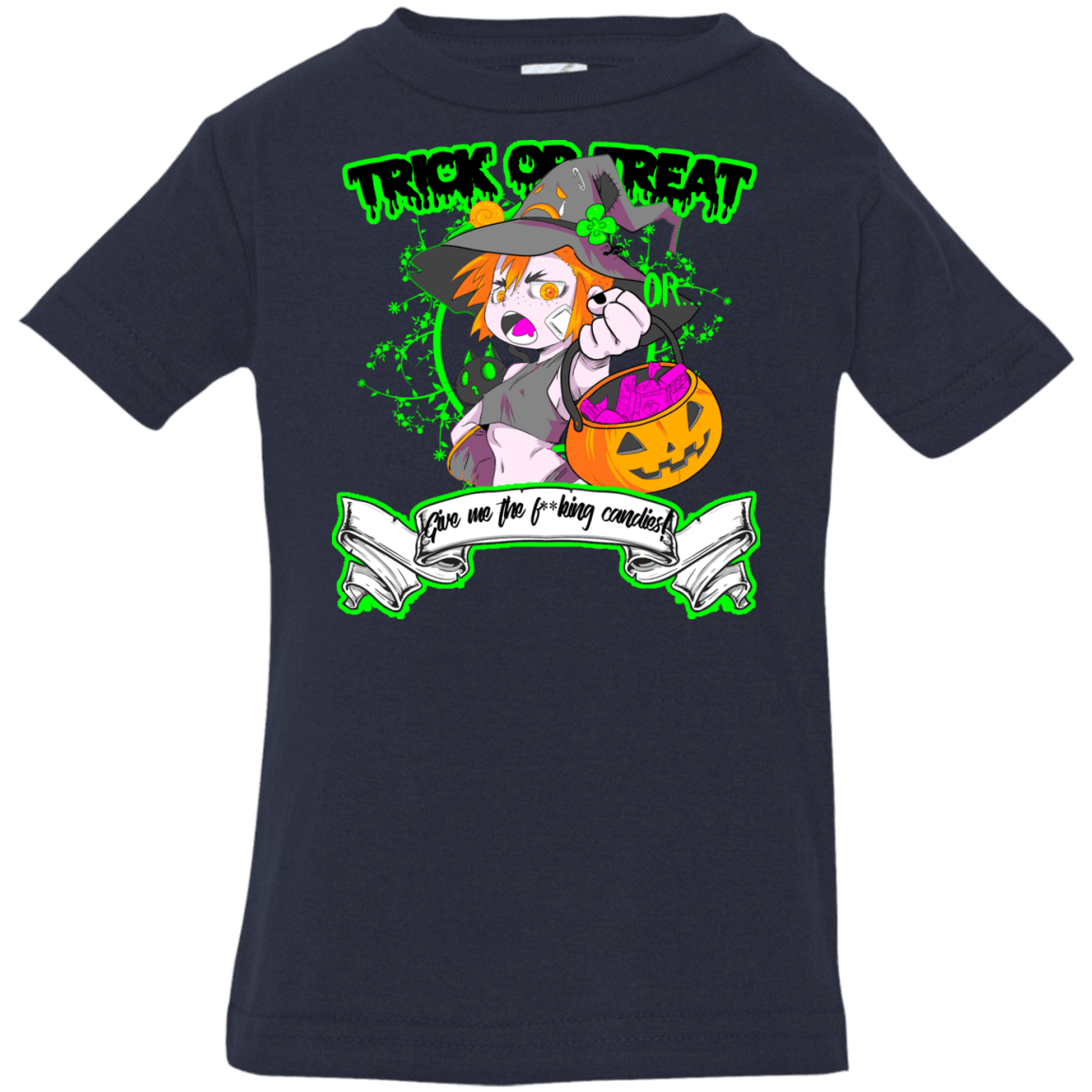 T-Shirts Navy / 6 Months Give me the Candies Infant Premium T-Shirt