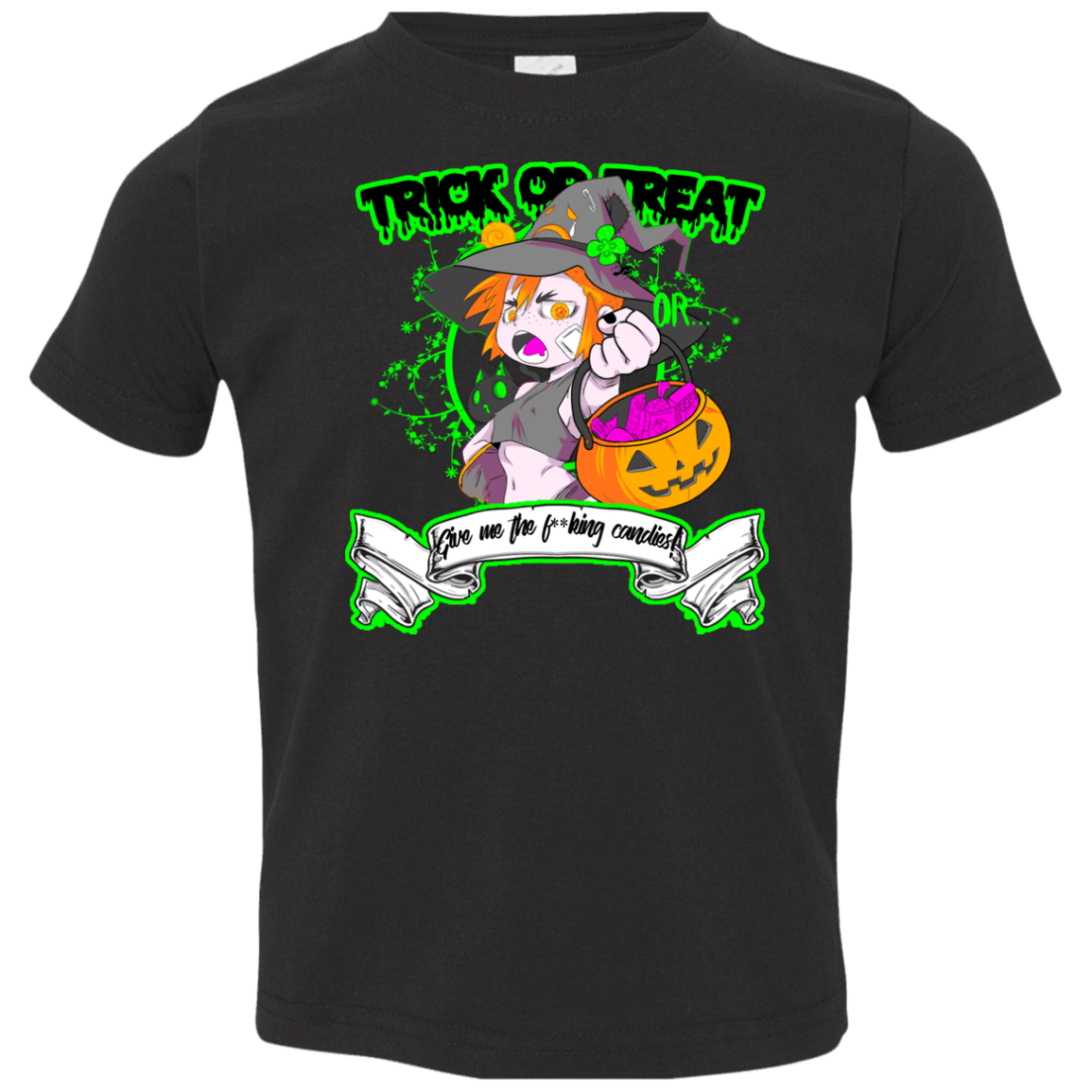 T-Shirts Black / 2T Give me the Candies Toddler Premium T-Shirt