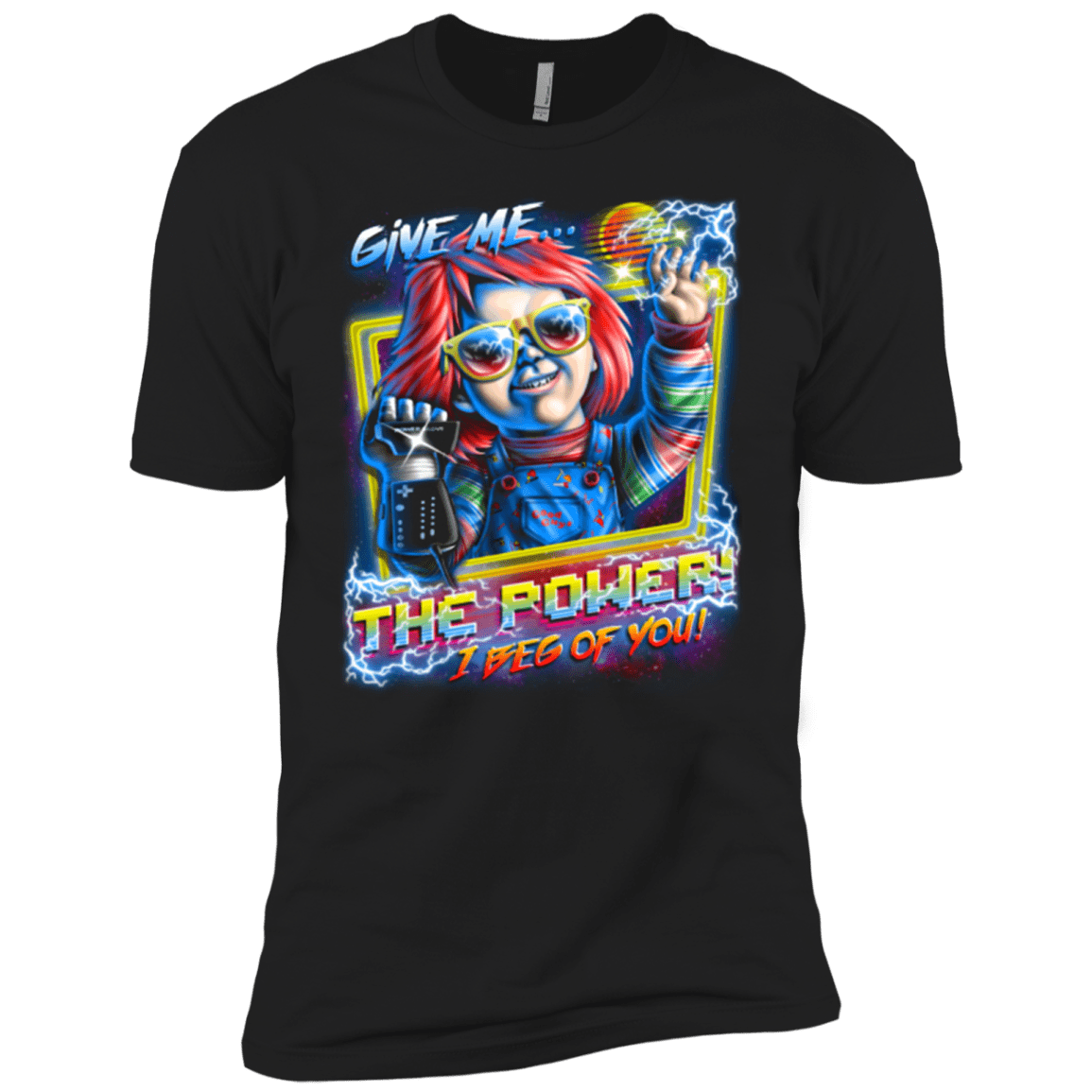 T-Shirts Black / X-Small Give me the Power Men's Premium T-Shirt