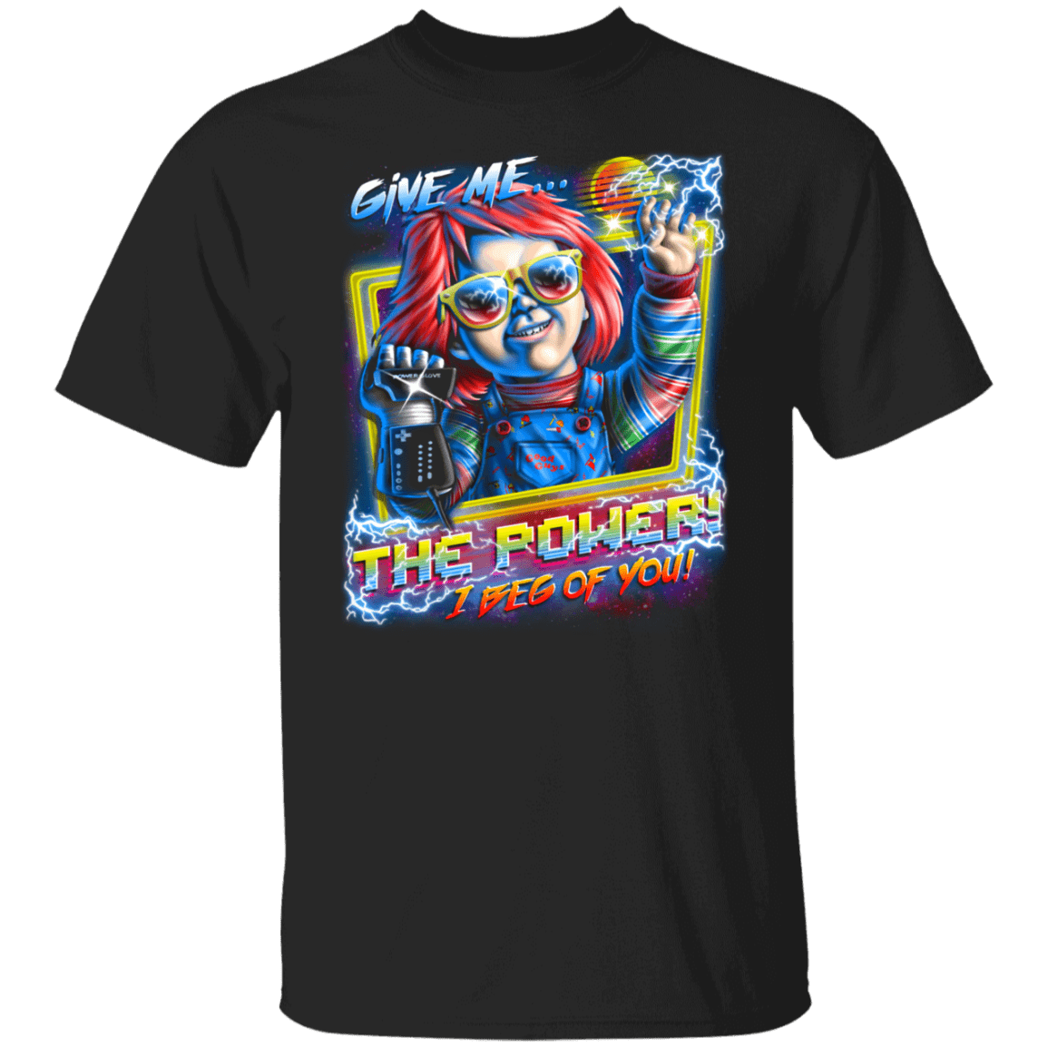 T-Shirts Black / S Give Me The Power T-Shirt
