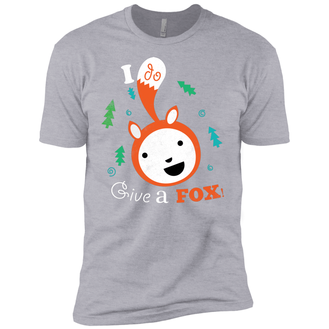 T-Shirts Heather Grey / YXS Giving a Fox Boys Premium T-Shirt