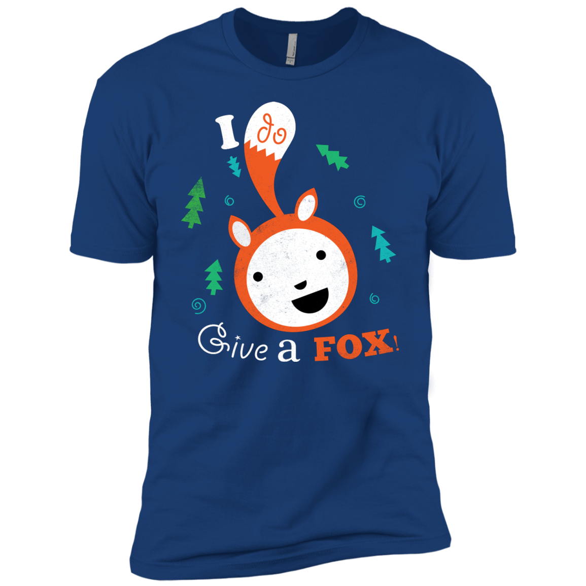 T-Shirts Royal / YXS Giving a Fox Boys Premium T-Shirt