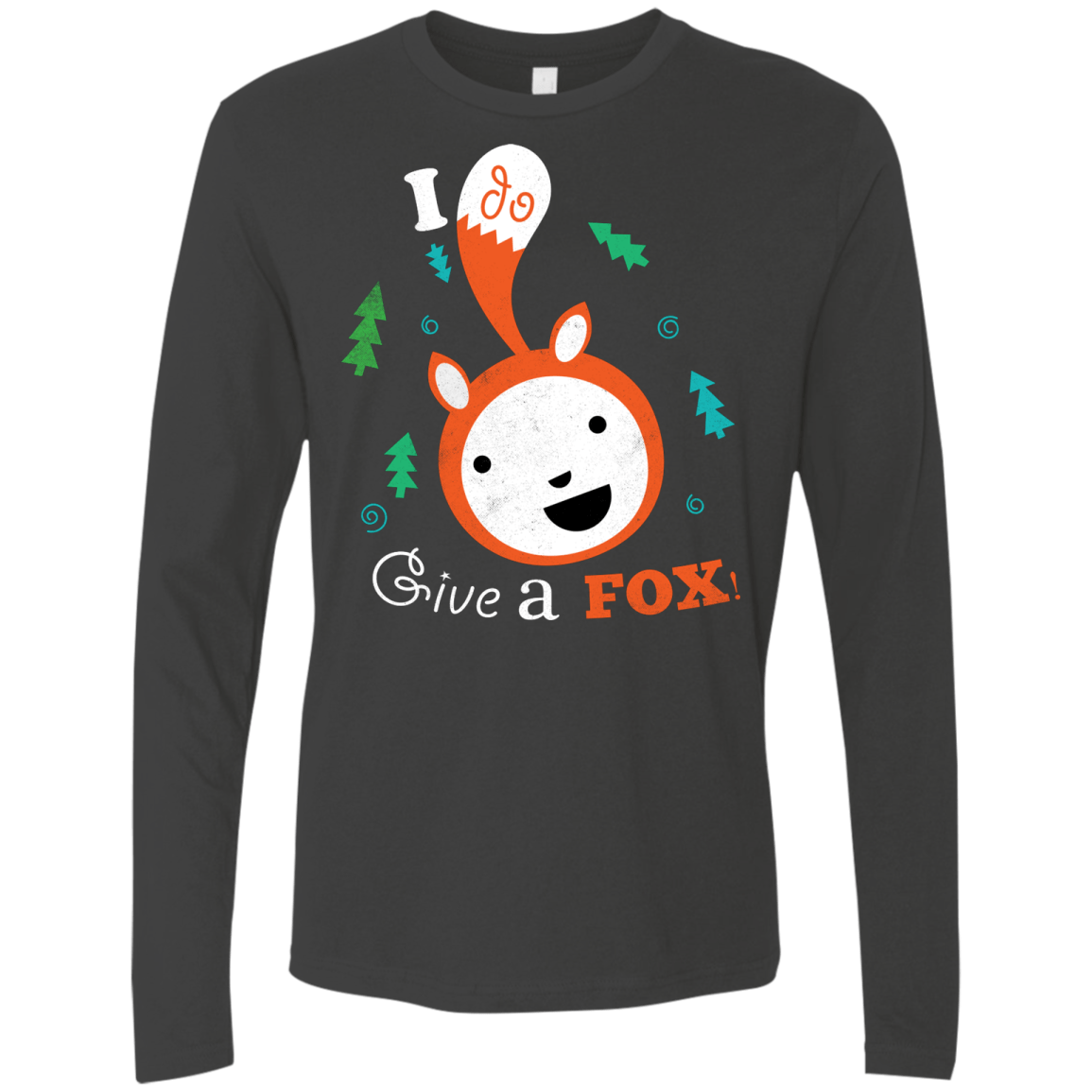 T-Shirts Heavy Metal / S Giving a Fox Men's Premium Long Sleeve
