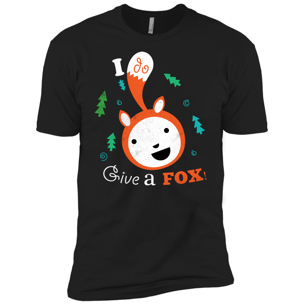 T-Shirts Black / X-Small Giving a Fox Men's Premium T-Shirt