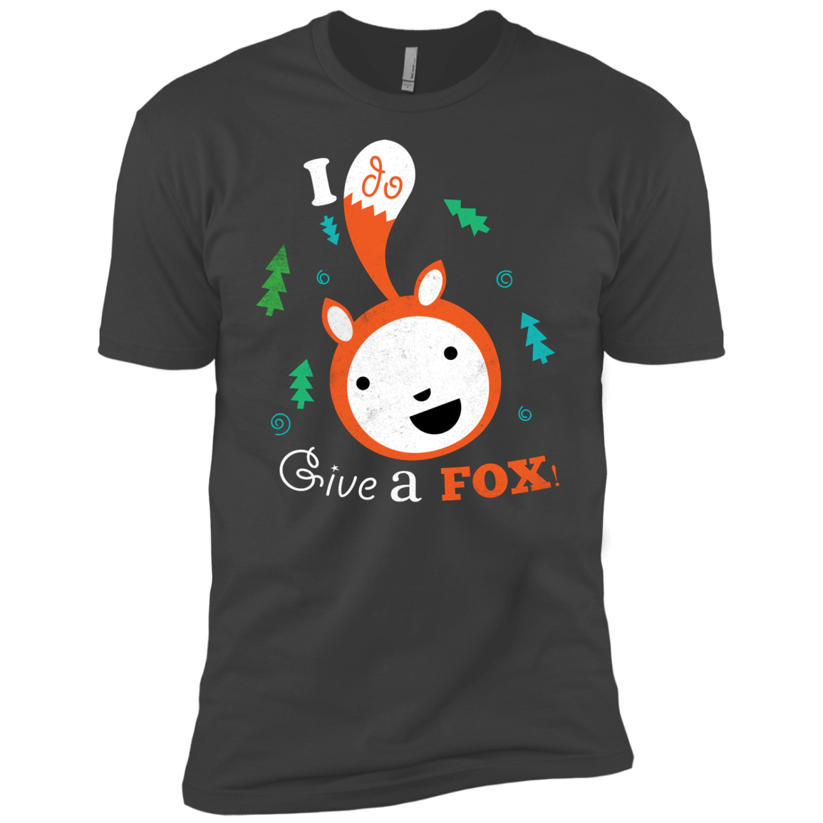 T-Shirts Heavy Metal / X-Small Giving a Fox Men's Premium T-Shirt