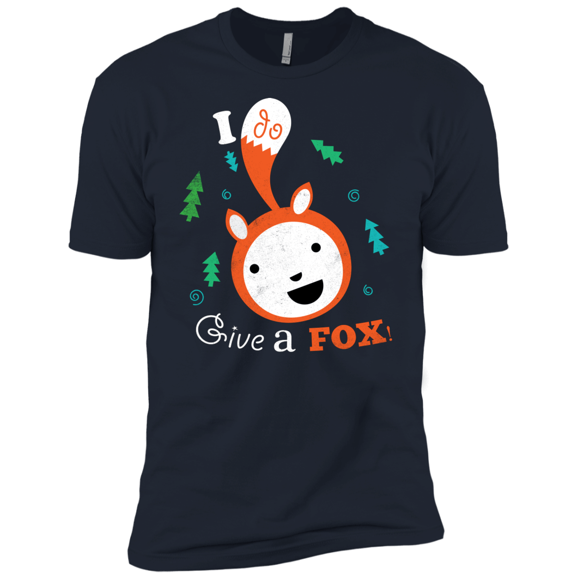 T-Shirts Midnight Navy / X-Small Giving a Fox Men's Premium T-Shirt