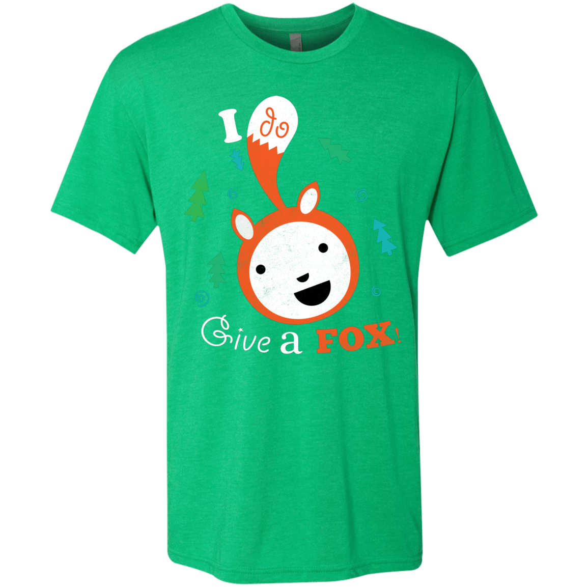 T-Shirts Envy / S Giving a Fox Men's Triblend T-Shirt