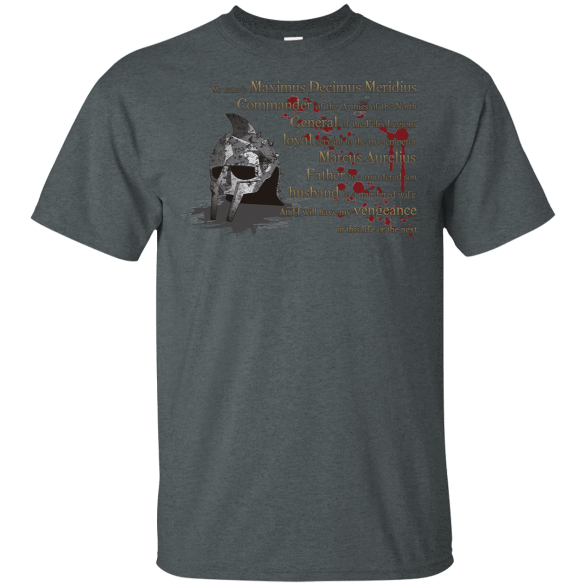 T-Shirts Dark Heather / S Gladiator T-Shirt