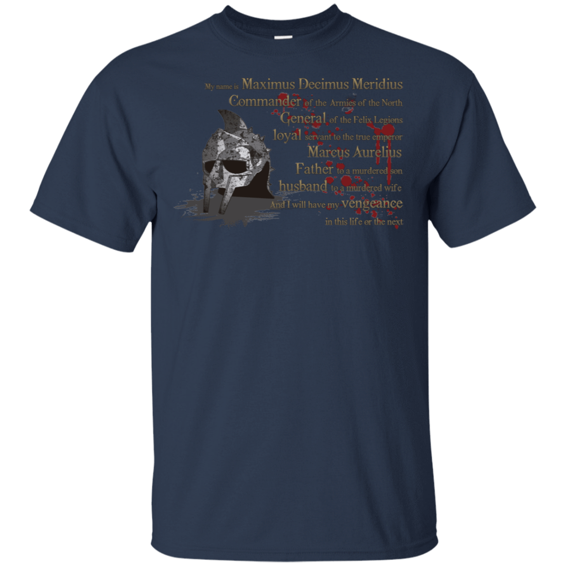 T-Shirts Navy / S Gladiator T-Shirt