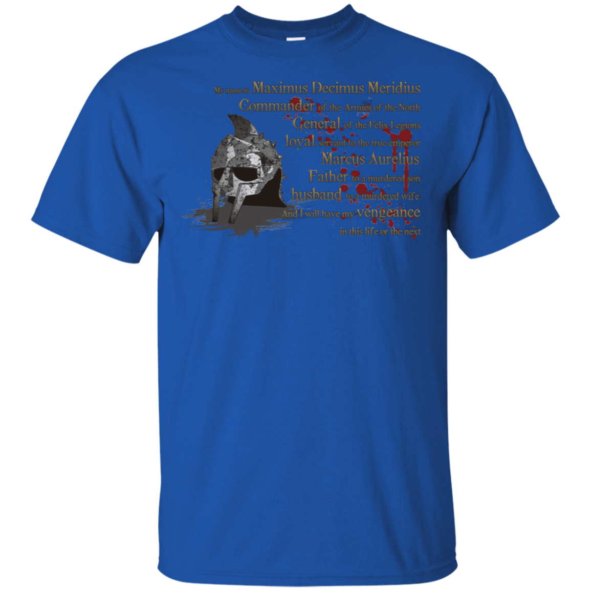 T-Shirts Royal / S Gladiator T-Shirt