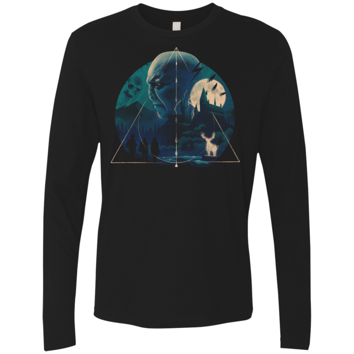 T-Shirts Black / S Glimpse of Hope Men's Premium Long Sleeve