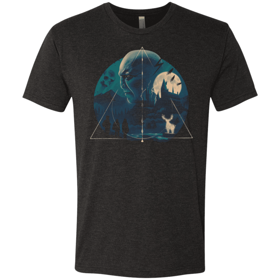 T-Shirts Vintage Black / S Glimpse of Hope Men's Triblend T-Shirt