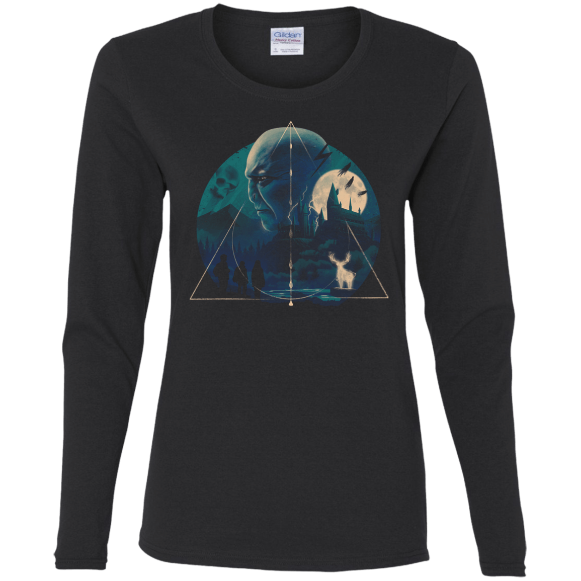 T-Shirts Black / S Glimpse of Hope Women's Long Sleeve T-Shirt