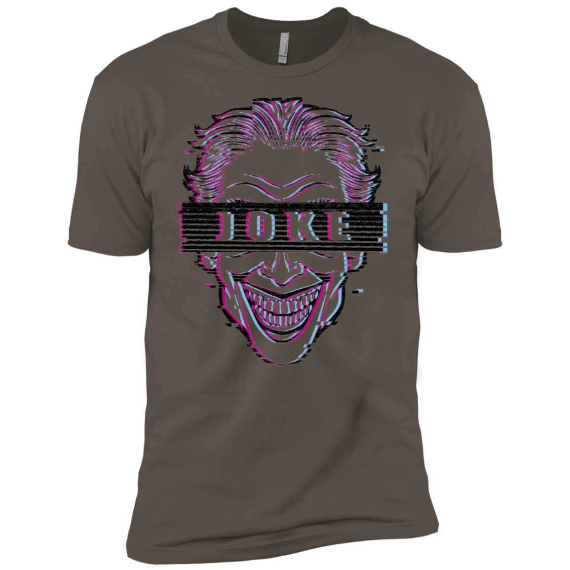 T-Shirts Warm Grey / X-Small Glitch Joke Men's Premium T-Shirt