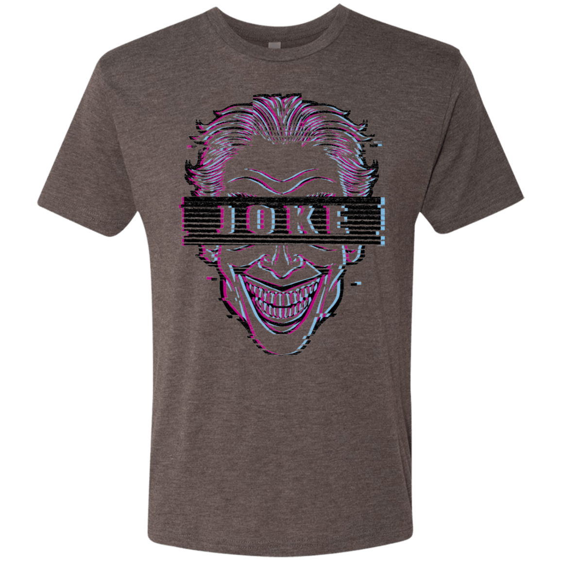 T-Shirts Macchiato / S Glitch Joke Men's Triblend T-Shirt