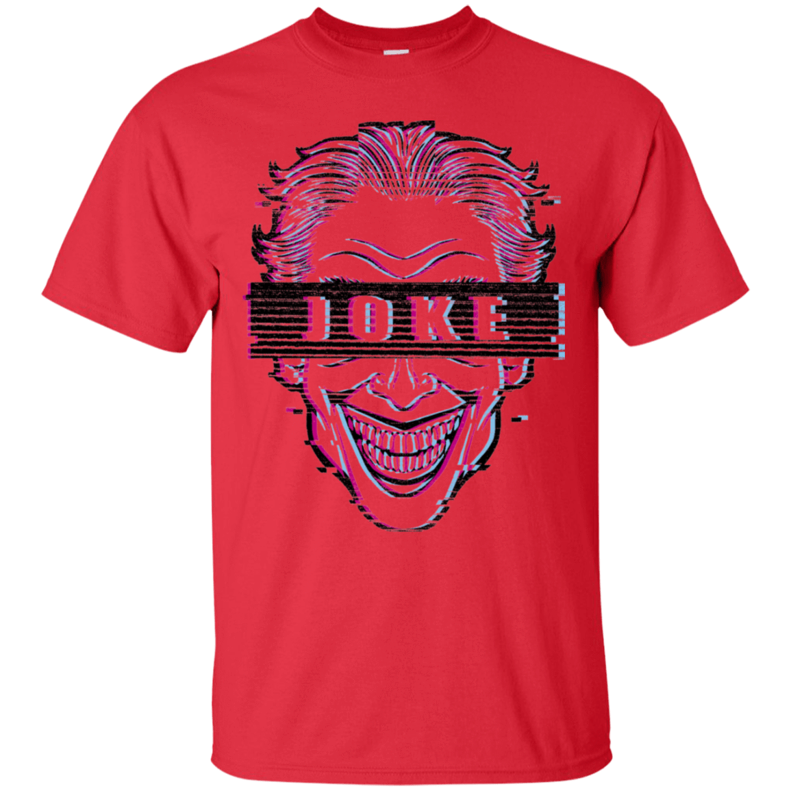 T-Shirts Red / S Glitch Joke T-Shirt