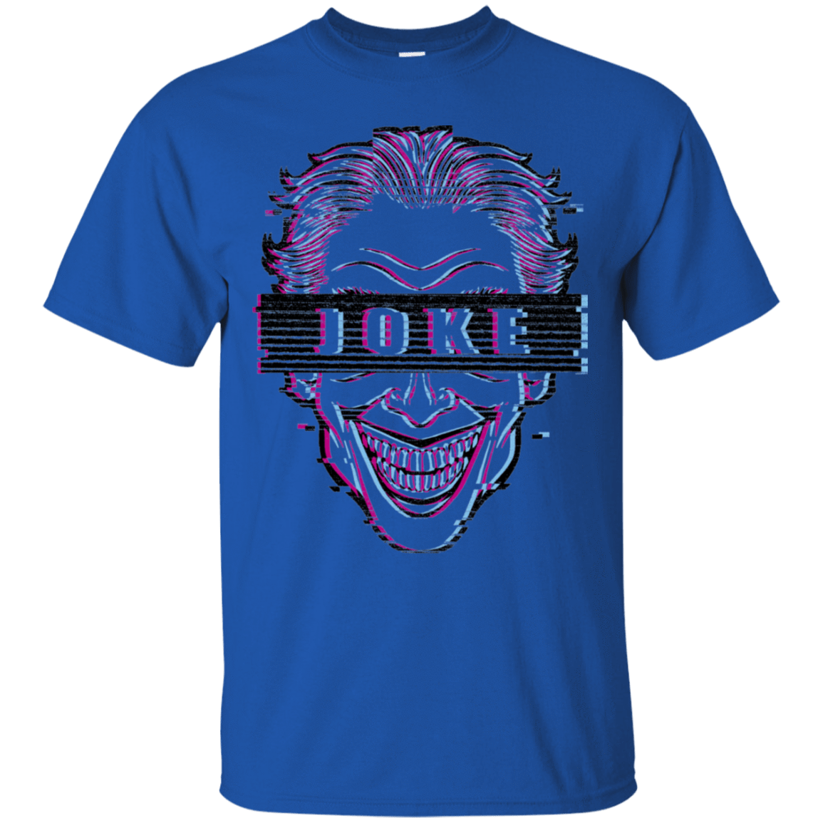 T-Shirts Royal / S Glitch Joke T-Shirt