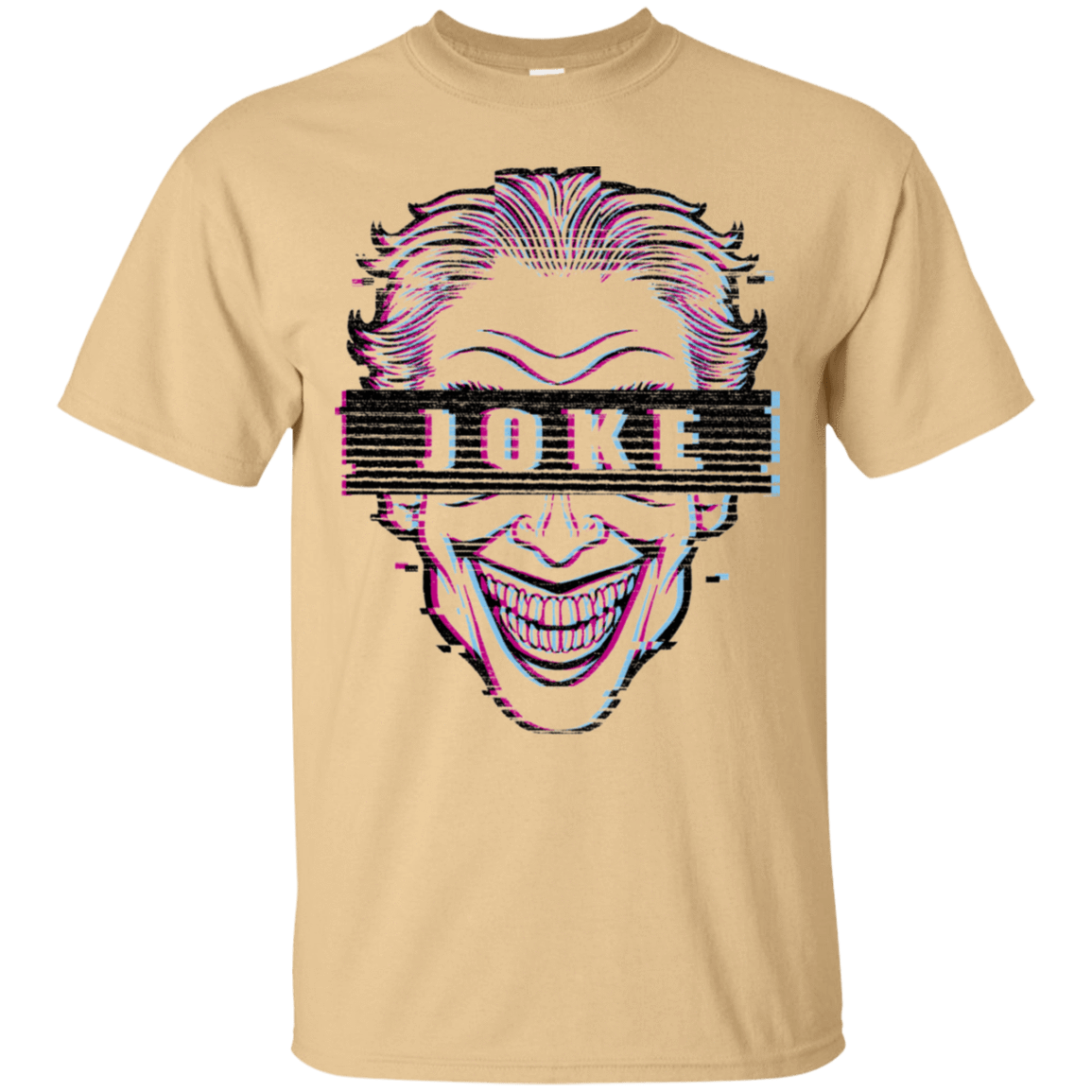 T-Shirts Vegas Gold / S Glitch Joke T-Shirt