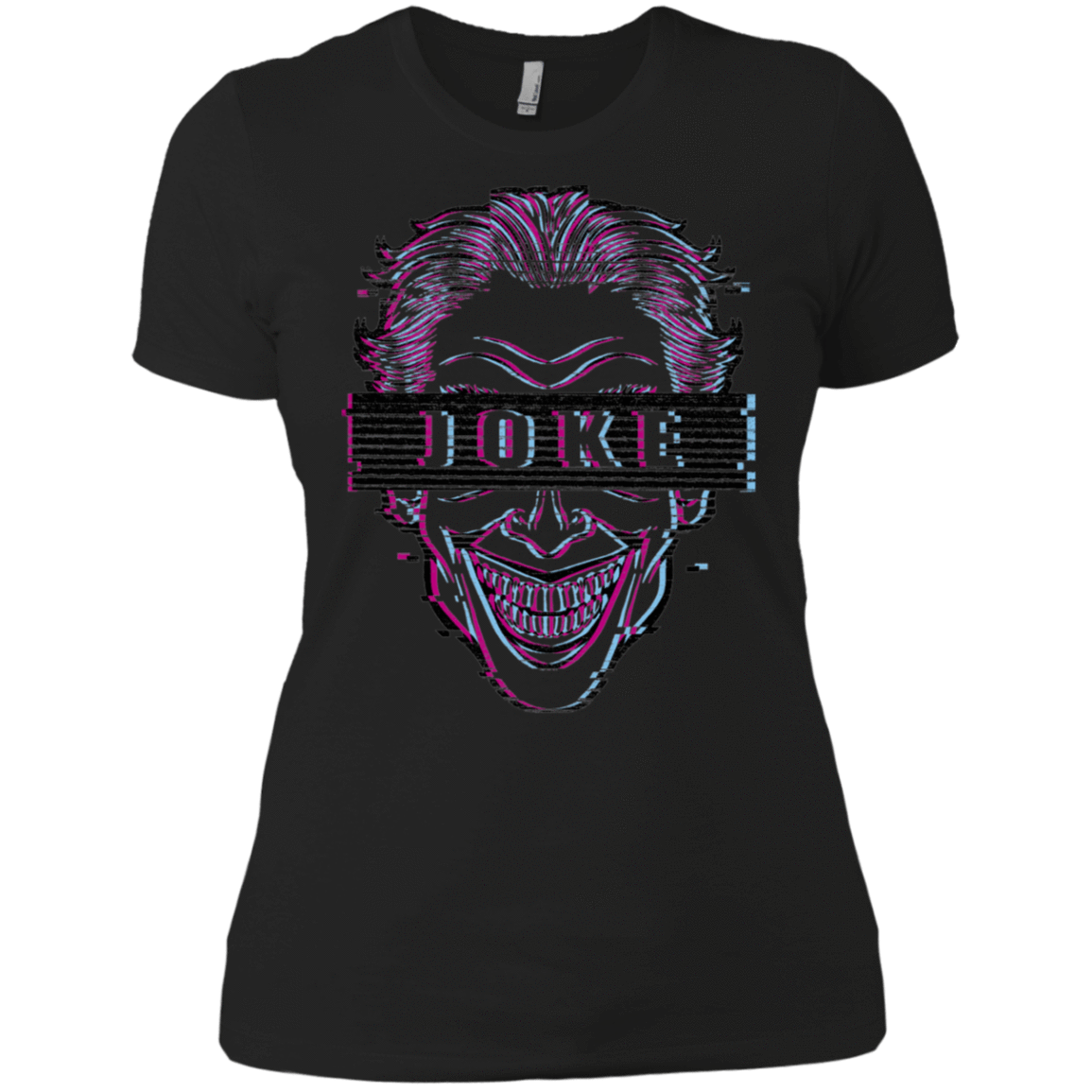 T-Shirts Black / X-Small Glitch Joke Women's Premium T-Shirt