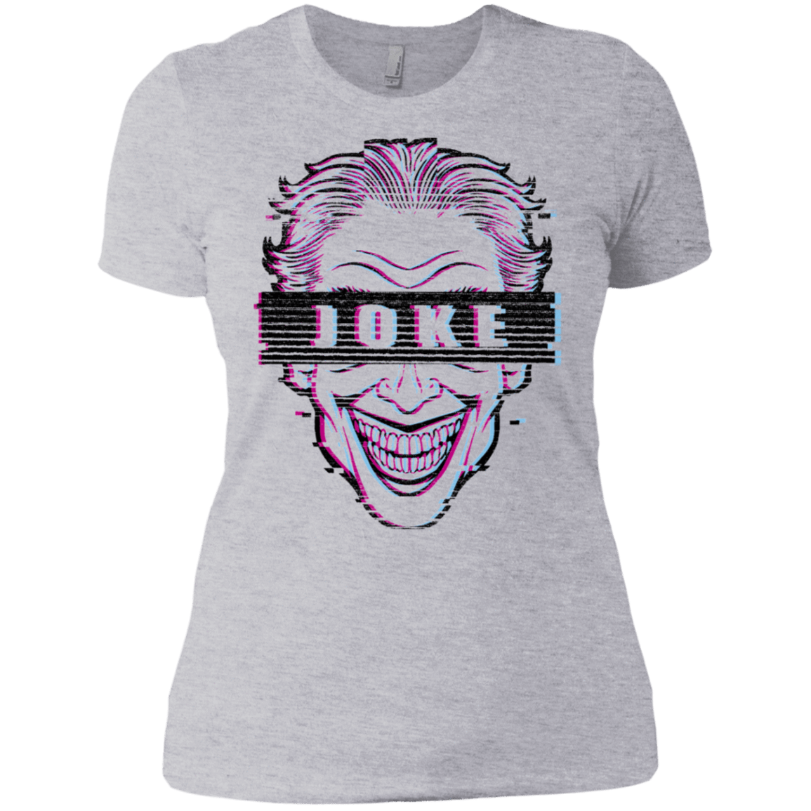 T-Shirts Heather Grey / X-Small Glitch Joke Women's Premium T-Shirt