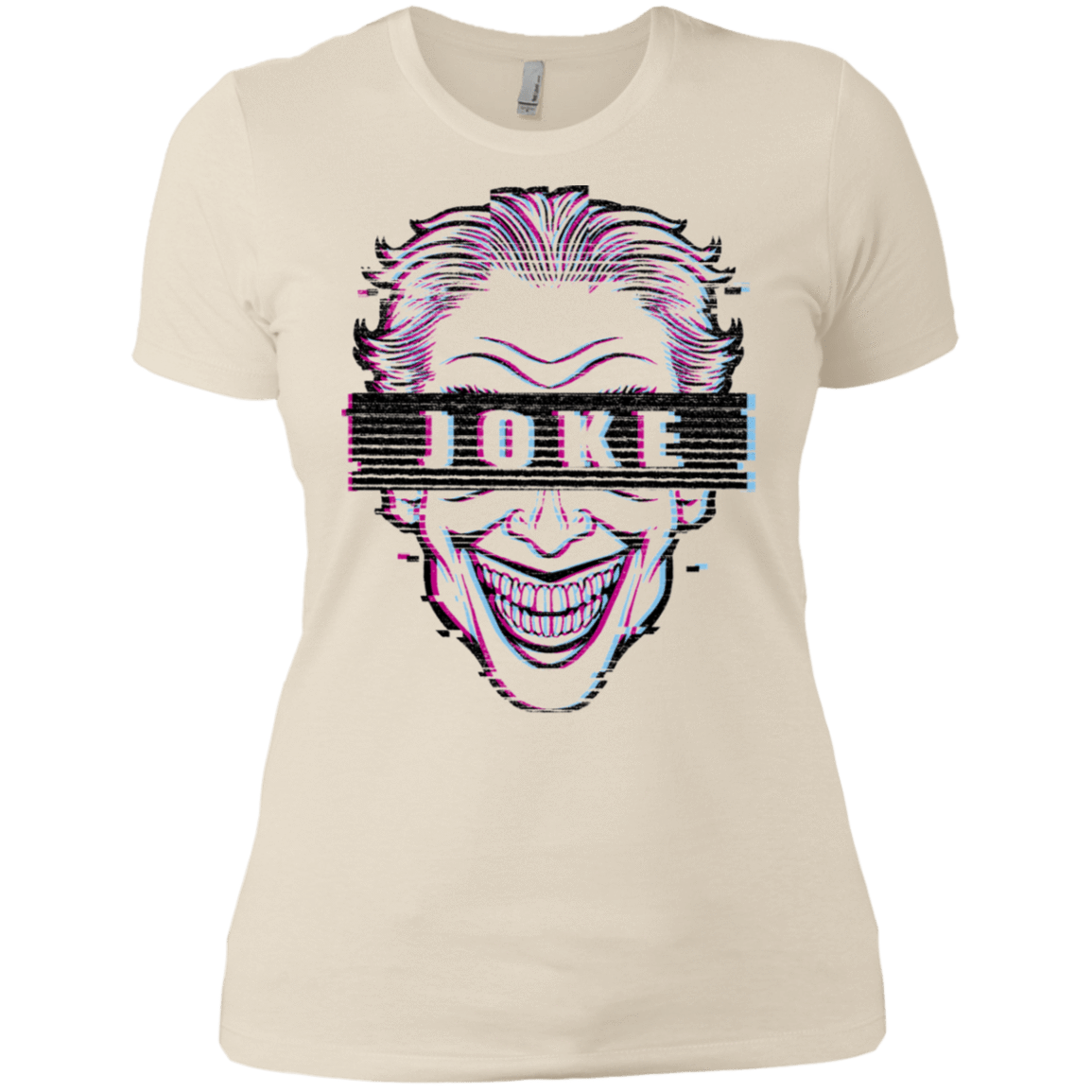 T-Shirts Ivory/ / X-Small Glitch Joke Women's Premium T-Shirt