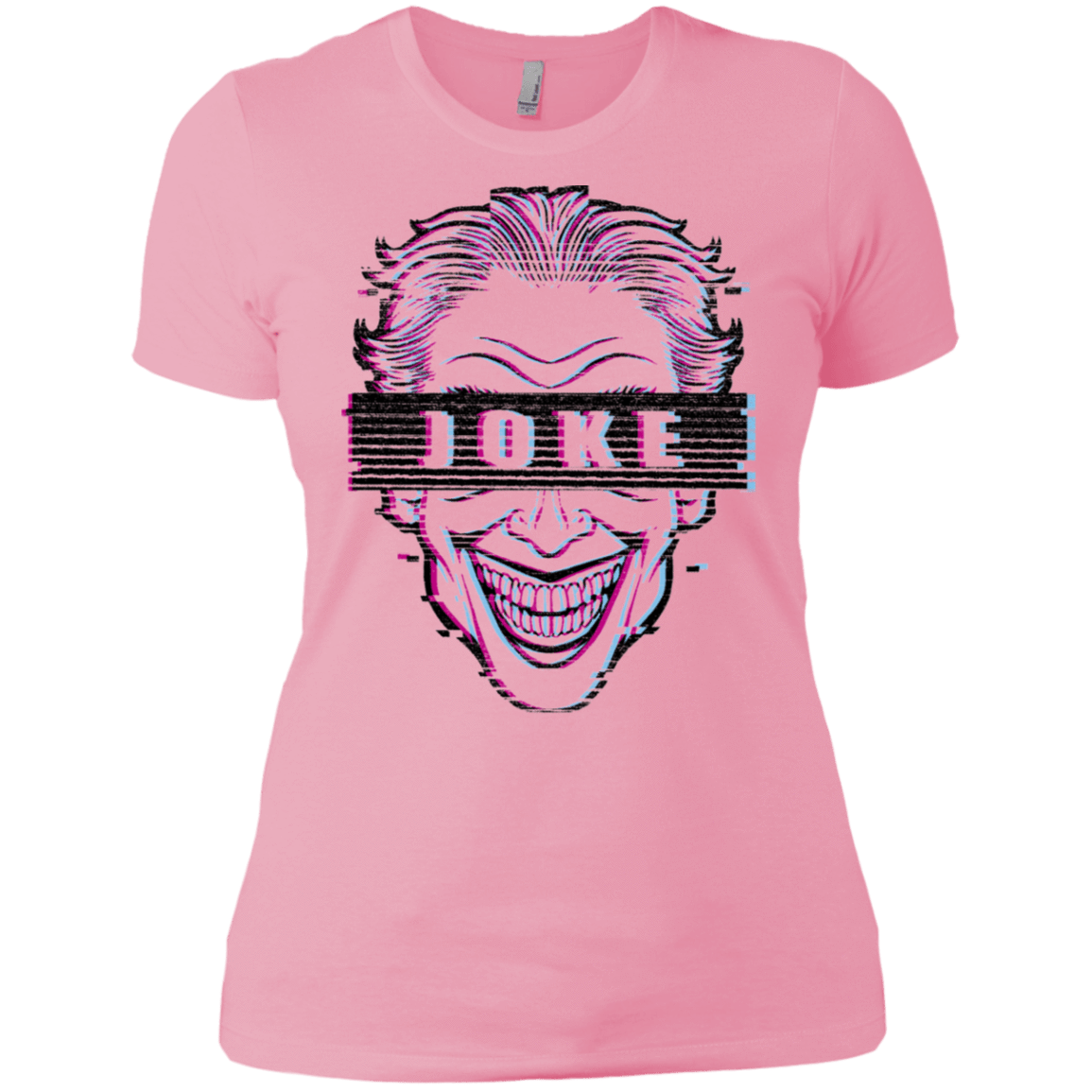 T-Shirts Light Pink / X-Small Glitch Joke Women's Premium T-Shirt