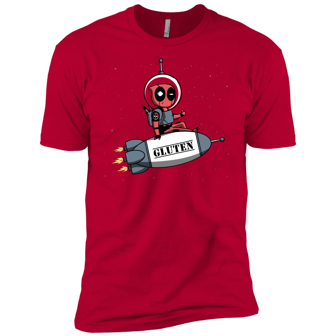 T-Shirts Red / YXS Gluten No More Boys Premium T-Shirt