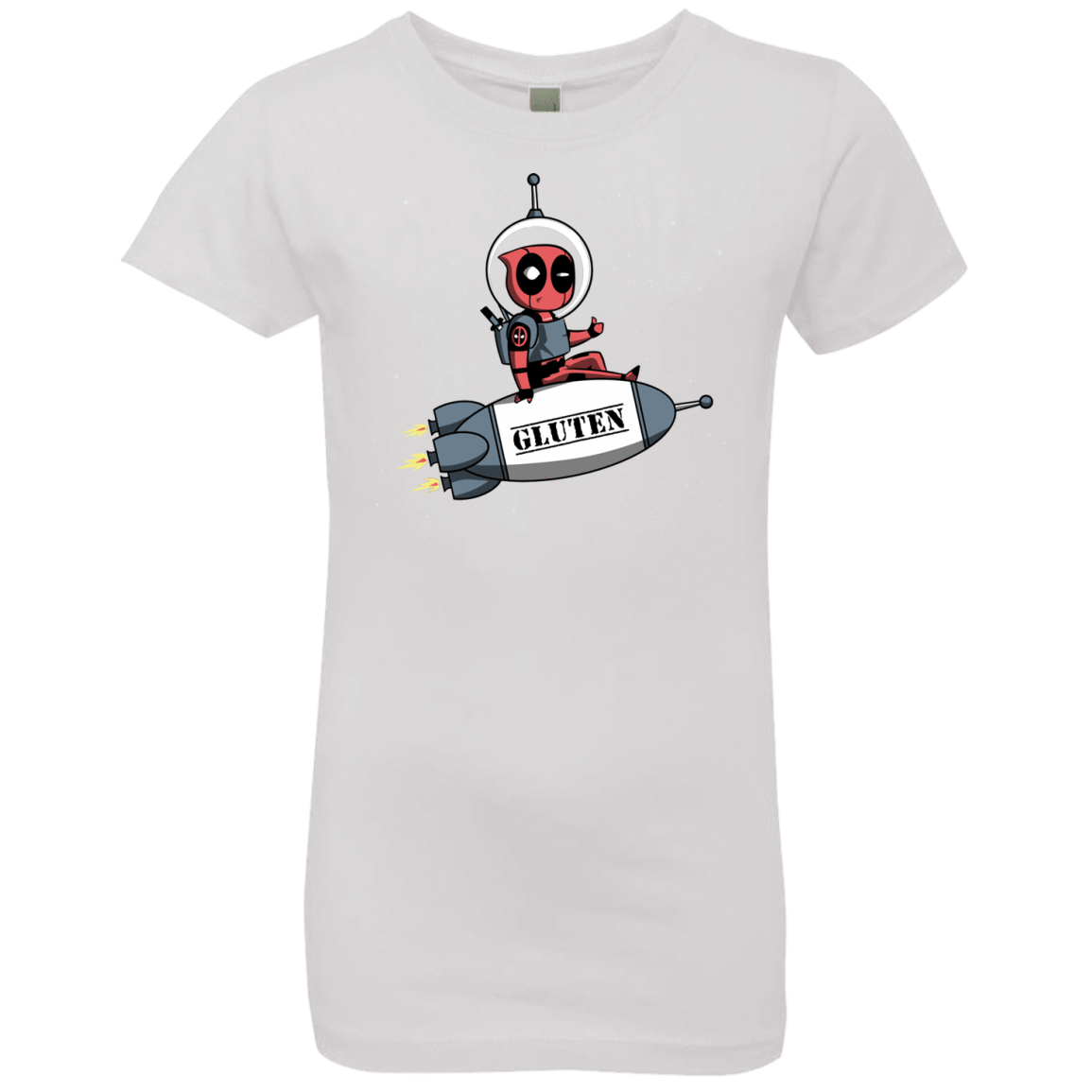 T-Shirts White / YXS Gluten No More Girls Premium T-Shirt