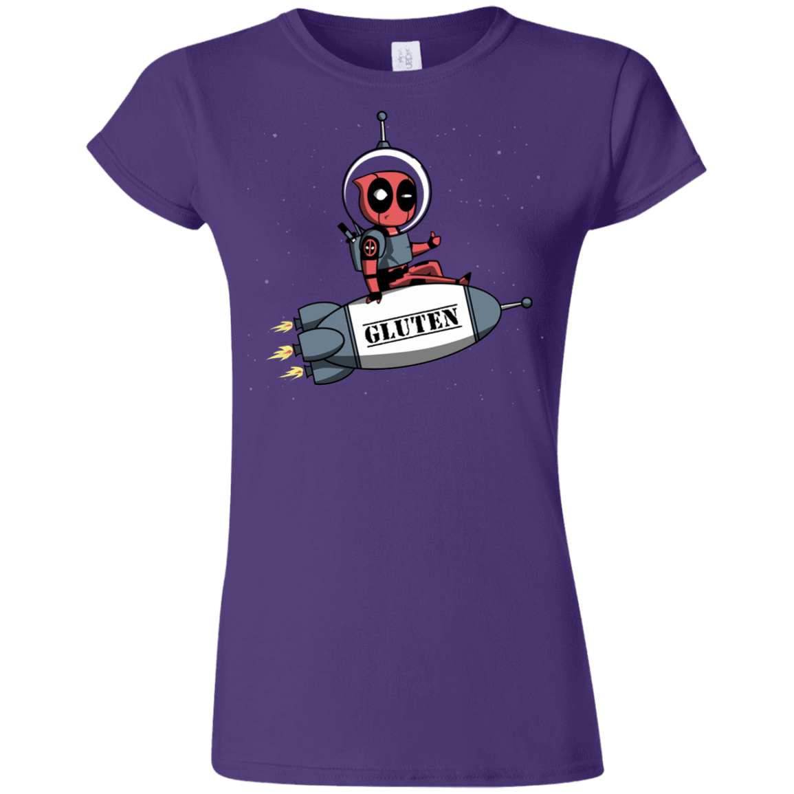 T-Shirts Purple / S Gluten No More Junior Slimmer-Fit T-Shirt