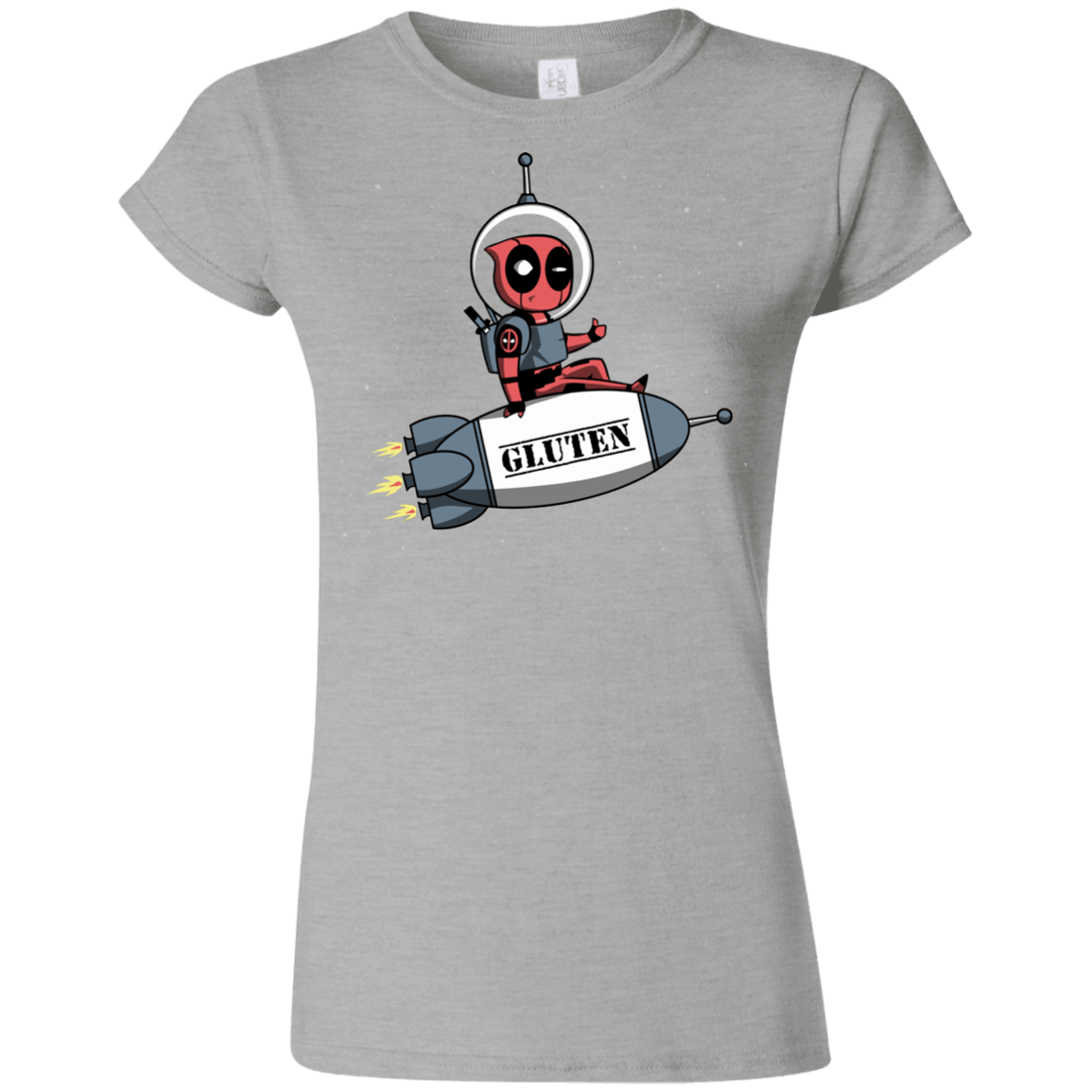 T-Shirts Sport Grey / S Gluten No More Junior Slimmer-Fit T-Shirt