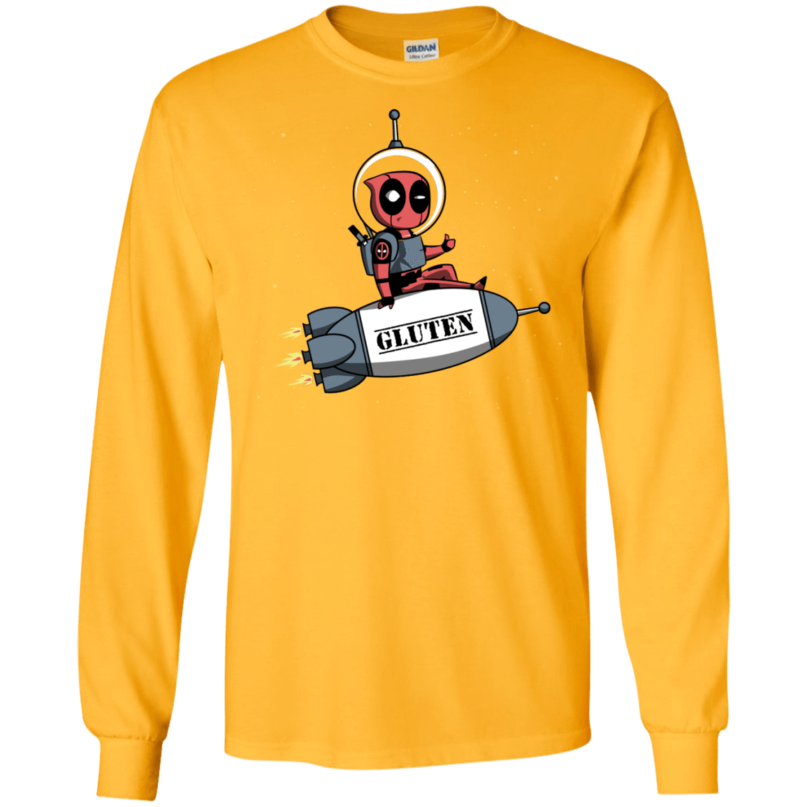 T-Shirts Gold / S Gluten No More Men's Long Sleeve T-Shirt