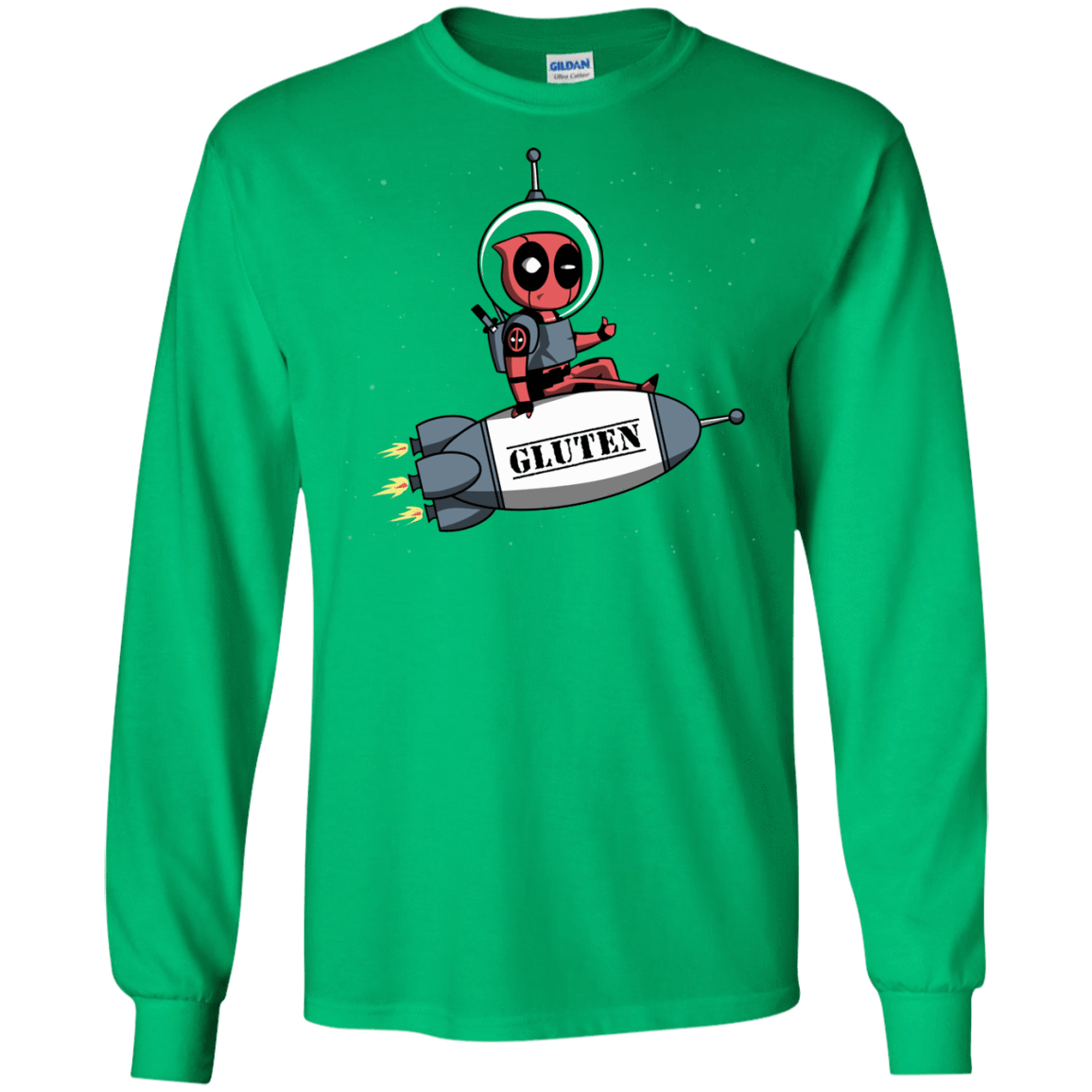 T-Shirts Irish Green / S Gluten No More Men's Long Sleeve T-Shirt