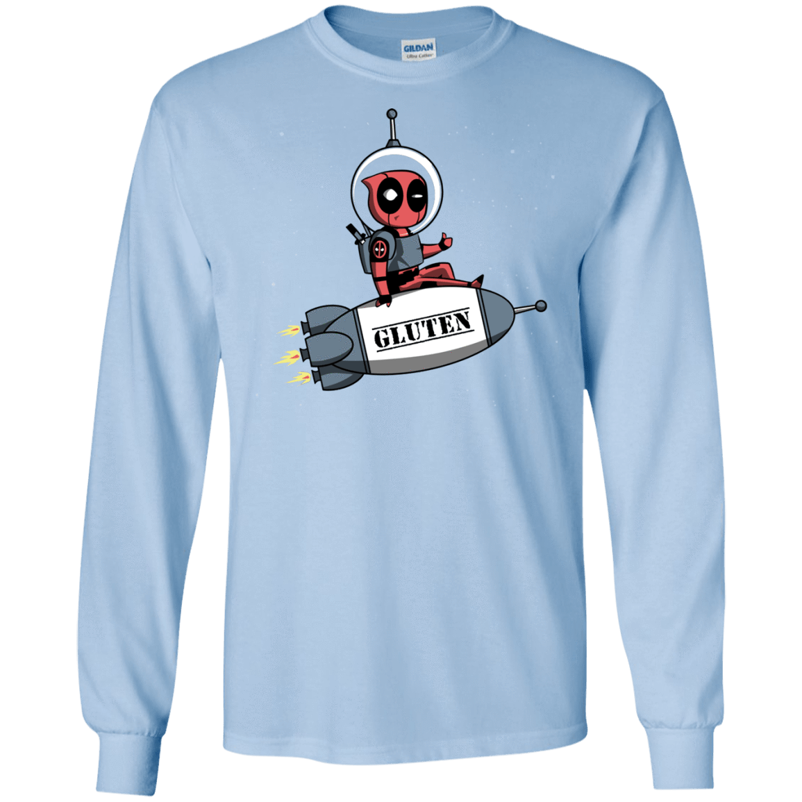 T-Shirts Light Blue / S Gluten No More Men's Long Sleeve T-Shirt